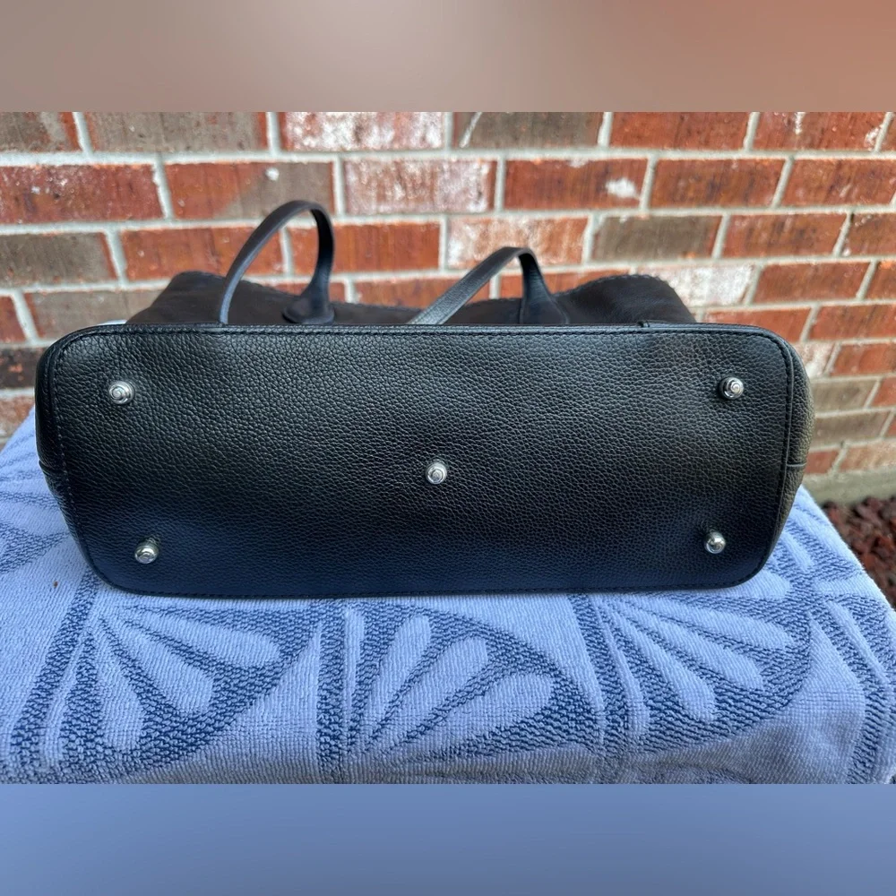 Brighton Gabriella Medallion Leather Tote in Black - Picture 4 of 16